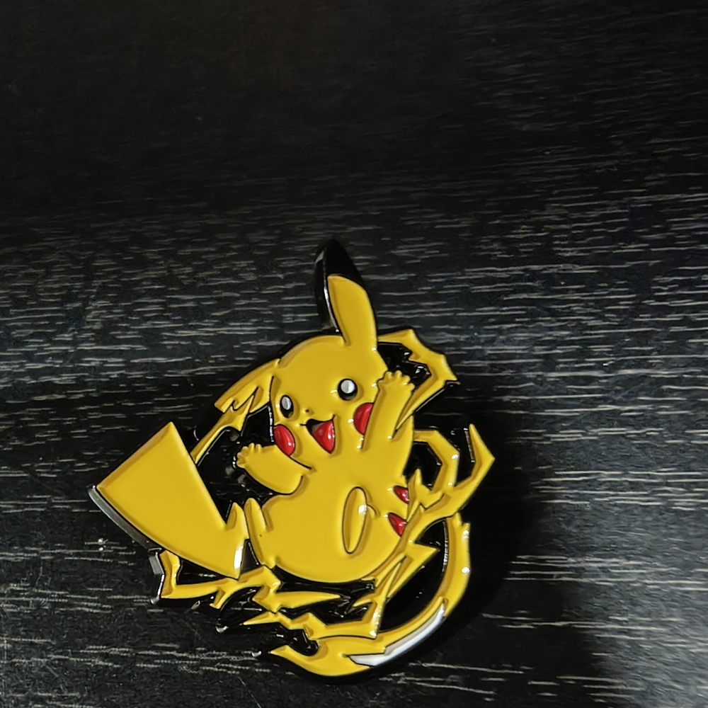 Yellow Pikachu Enamel Pin